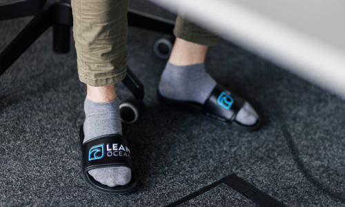 Lean Ocean Hausschuhe